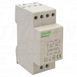Sigurnosni trafoi zazvona230 V/12-24V AC. Psmax.15VA. Is0.6