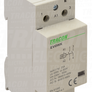 Inst. kontaktor230V. 50Hz. 2 M od. 2×NO. AC1/AC7a. 63A.