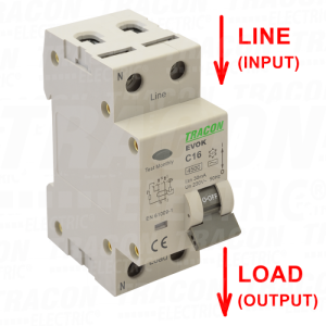 Komb. zastitna prekidac2P2 mod ul B16A. 30 mA. 4.5kA. AC