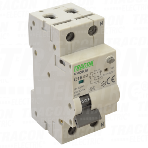 Komb. zastitna prekidac2P2 mod ul B16A. 30 mA. 6kA. AC