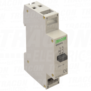 Modularni taster230V. 50Hz. 2N O. Ith16A. AC-14. EVOPS