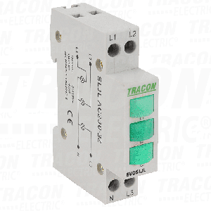 Signalna lampica zelena trostruka 230V AC