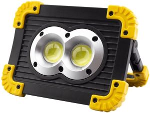LED radionička lampa 6W sa duplom baterijom