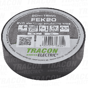 PVC izolaciona traka 20m x 18mm crna