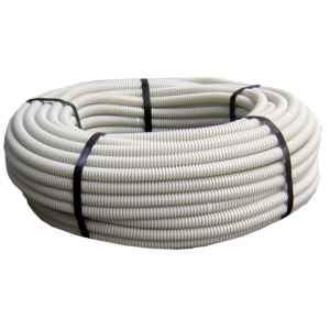 Fleksibilna plast.cev SGN 40 c rna gaziva(rebrasta)