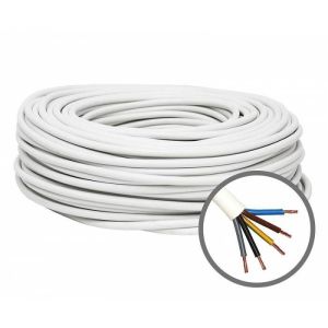 Licnasti kabl H03VVF 5x0.75 bela