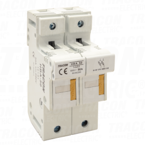 Cilindricno postolje osiguraca 50A. 14x51mm Un=230V/400V 2P