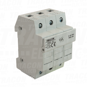 Cilindricno postolje osiguraca 20A. 8x32mm Un=230V/400V 3P