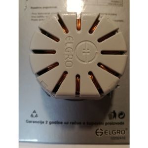 Dimmer LED 6-6W 230V on/off ff push type LED bela