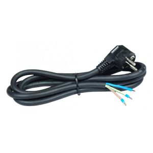 Kabel prik. crna stednjak H05R R-F 3x2.5L=2m 3500W slobodni k