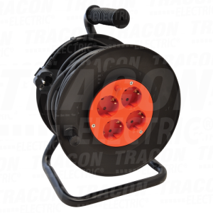 Prod. kabl na bubnju4×SHUKO. 2 5m. 250V AC.16A. 3×1.5mm2 KD-4