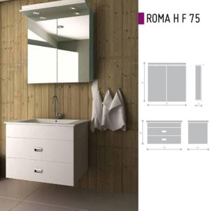 KUPATILSKI NAMEŠTAJ ROMA HF 75