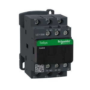 TeSys D kontaktor 3P 9A 24V AC 3NO 1NO1NC