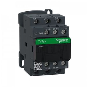 TeSys D kontaktor 3P (3NO) 9A  115V AC (1NO 1NC)