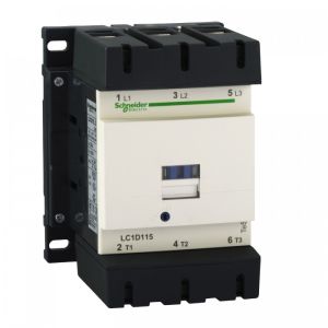 TeSys D kontaktor 3P (3NO)  115A 24V DC (1NO 1NC)