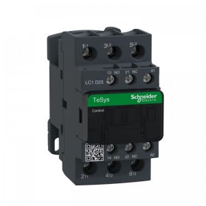 TeSys D kontaktor 3P (3NO) 25A  380V AC (1NO 1NC) Q7