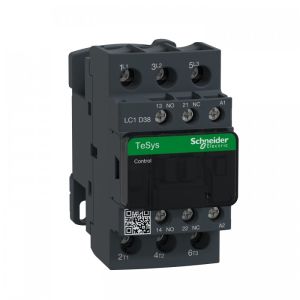 TeSys D kontaktor 3P (3NO) 38A  380V AC (1NO 1NC) Q7