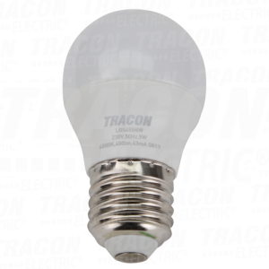 LED svet. sa kuglastom burom S AM. cip 230V.50Hz.5W.4000K.E27