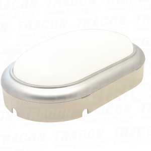 Plast. brodska LED svet. sa sr ebrom ramom ovalni230 V. 15NW