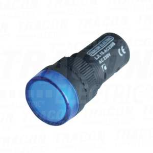 Sig. lampa sa LED diodom plava 230V AC. d=16mm