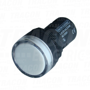 Sig. lampa sa LED diodom bela2 4V AC/DC. d=16mm