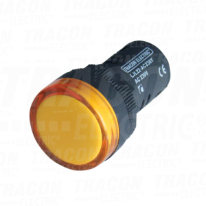 Sig. lampa sa LED diodom zuta4 00V AC. d=22mm