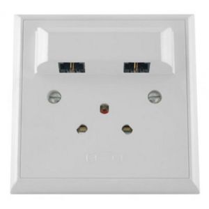 P  Tel. prik. sa 2 modularne  tel. prikljucnice 4 kont. 2 1
