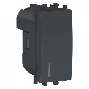 MODULAR PREKIDAC SA LOKATOROM 1M CRNI