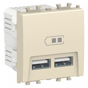 MODULAR USB PUNJAC 2M KREM