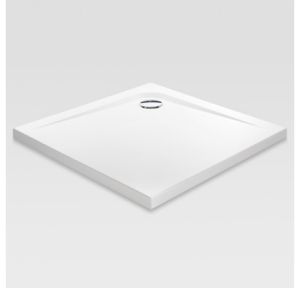 TUŠ KADA 900x900 mm ZEROQUATTRO BELA SA SIFONOM Fi 120mm Hafro 5ZQB8N0