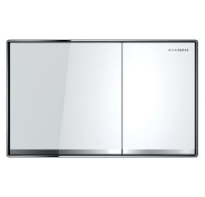TASTER SIGMA60 BELO STAKLO Geberit 115.640.SI.1