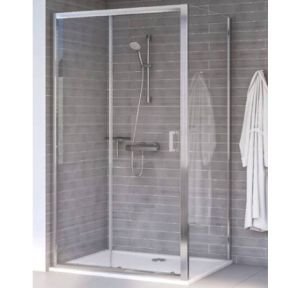VRATA ZA TUŠ KABINU 2D 1200 H1900 SQ LINE SILVER/PROV Kolpa San 511660