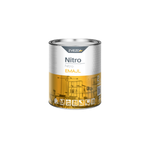 Nitro emajl sivi RAL 7040 0,75 l
