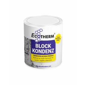 Ecotherm block kondenz 750 ml bela