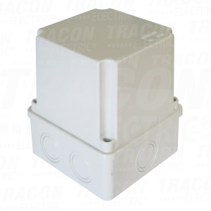 Plast. kutijalaka verzijasvetl o siva pun poklopac100×100×120