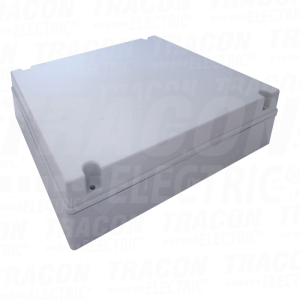 Kutija elektronike svetlo  siv a pun poklopac380×300×120mm. I