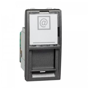 RJ45 KAT5 NEOKLOPLJENA 1MOD GR AFIT