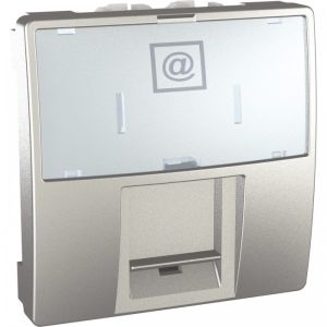 RJ45 KAT5 OKLOPLJENA 2MOD UNIC A ALU