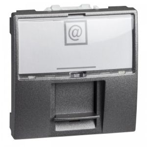 RJ45 KAT6 OKLOPLJENA 2MOD UNIC A GRAF
