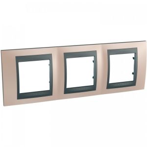 DEKORATIVNI RAM ONYX BAKAR/GRA FIT. TROST