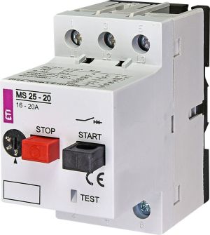 Motorna zaštitna sklopka MS25 16–20A