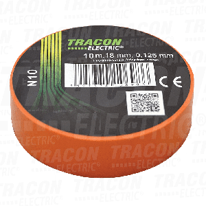 PVC izolaciona traka 10m x 19mm narandžasta