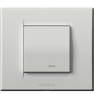 PR Classic Sklopka naizmenicna  sa lokatorom 10A 250V bela
