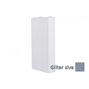 INTERIO Gliter siva slepi modu l ravni 1M