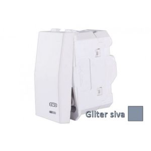 INTERIO Gliter sivasklop.jedno p.grejal. 16A1M ind