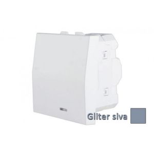 INTERIO Gliter siva sklop. nai zm. 16A2M lokatorom