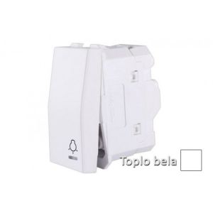 INTERIO Toplobela taster sklop . svet. 10A1M lokat.