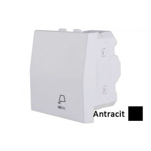 INTERIO Antracit tast. sklop. zvono 10A2M lokat.