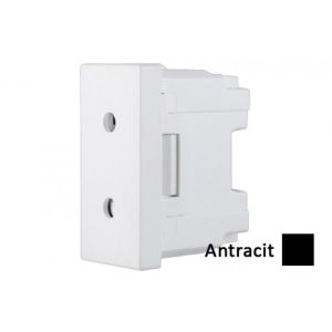 INTERIO Antracit prikljucnica EURO KS 2P 10A 1M