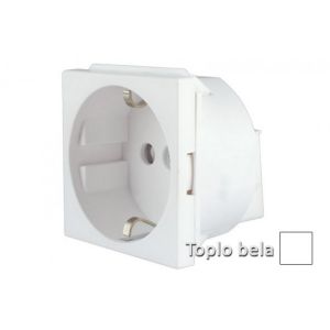 INTERIO Toplo bela prikljucnic a SUKO KS 2P E 16A2M